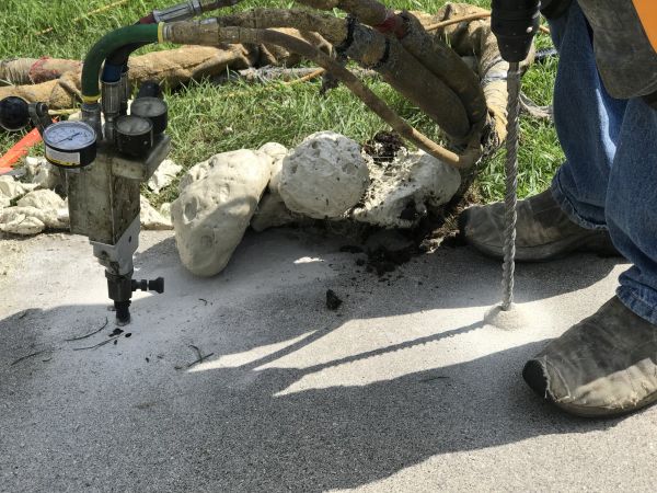 Concrete Pad Lifting in Belleville